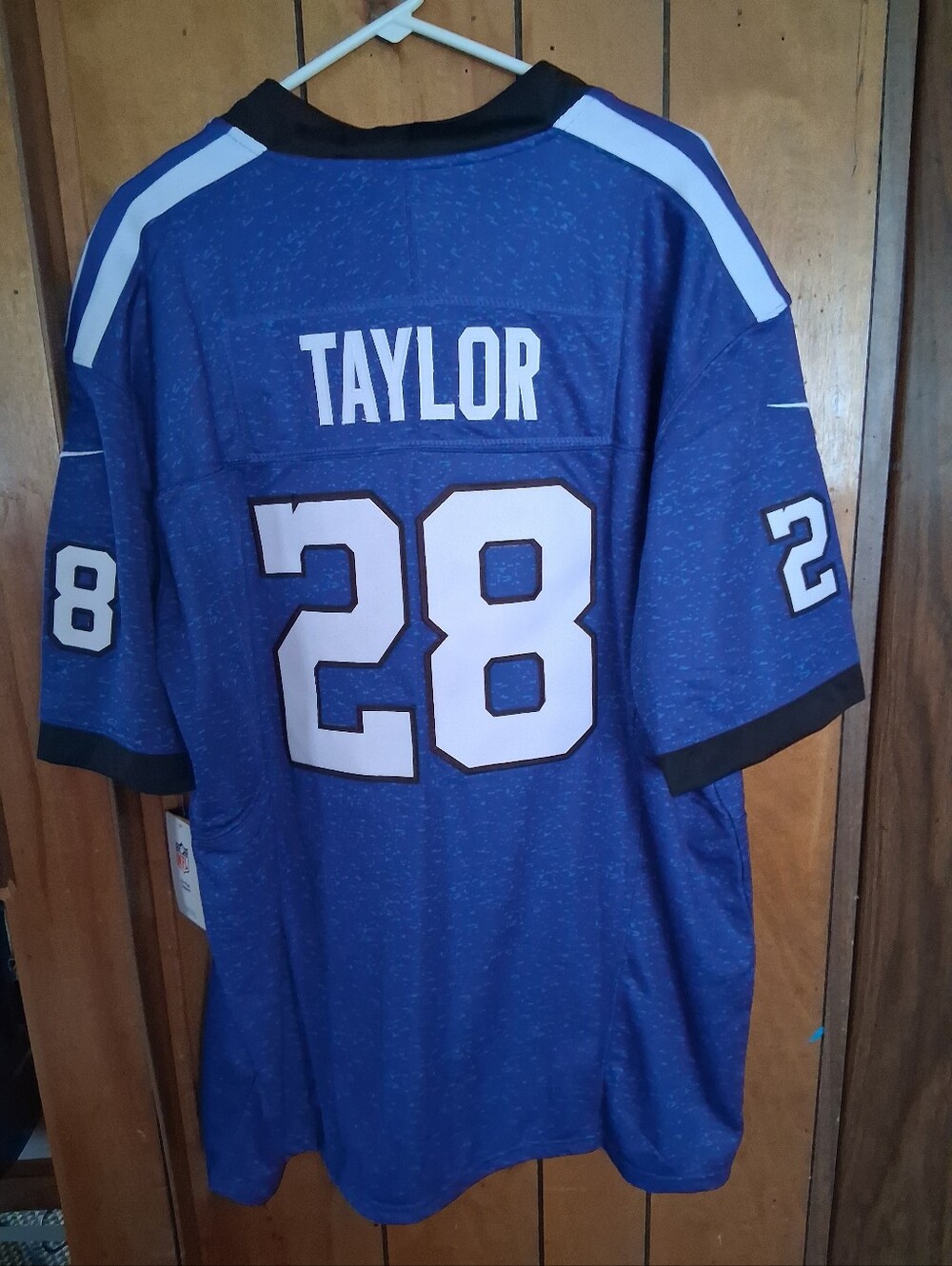 Mystery Football Card With Jonathan Taylor Indianapolis Colts Xl Jersey